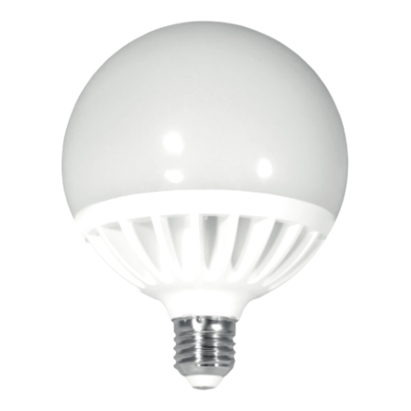 Ampoules LED G à rayures en aluminium moulé sous pression à revêtement plastique