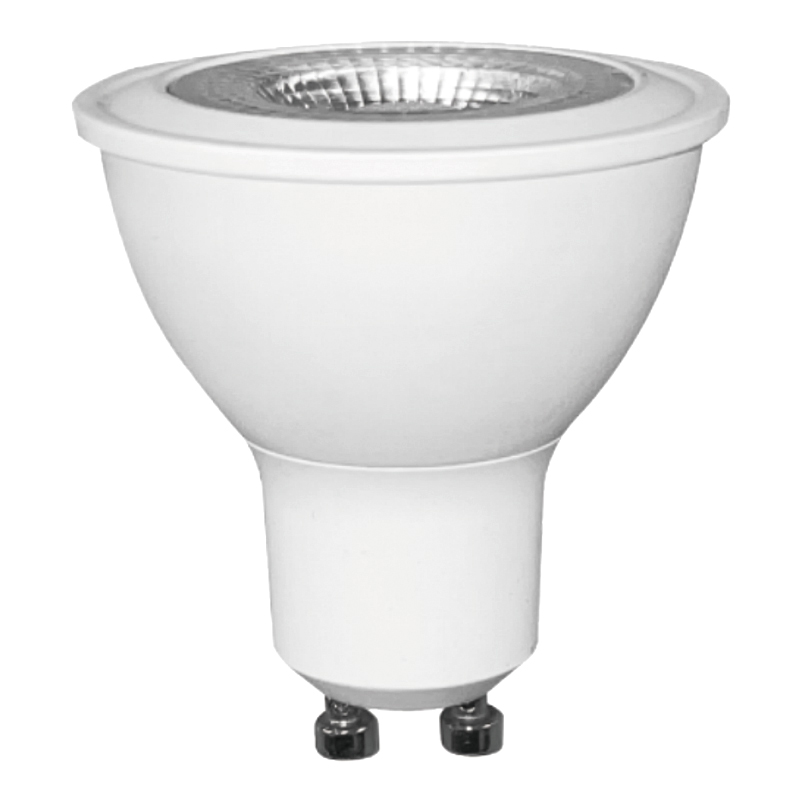 Coupelle de lampe LED de type divisé GU10 hybride plastique-aluminium