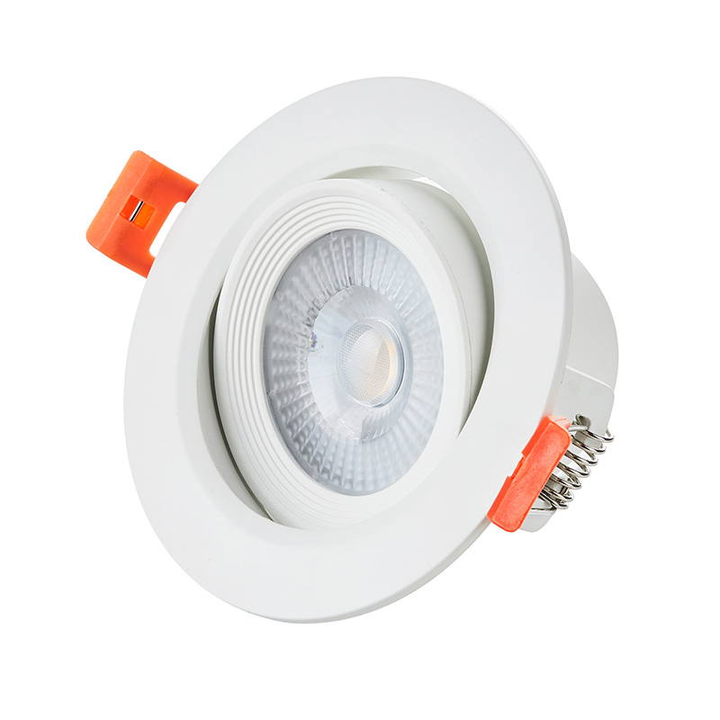 Plafonnier en plastique et aluminium