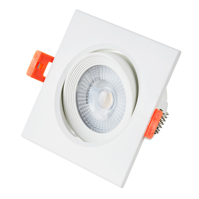 Plafonnier en plastique et aluminium